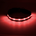 LED-halsband t/hund 45-47 cm Petzone